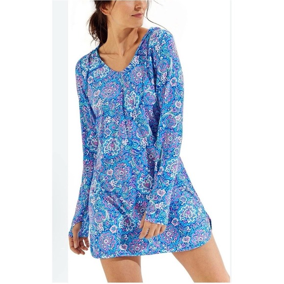 coolibar beach cover up dress Coolibar UPF 50+ Women's Catalina Beach Cover-Up Dress